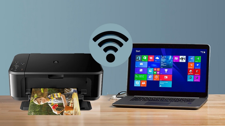 Cách kết nối máy in với laptop - ảnh 1