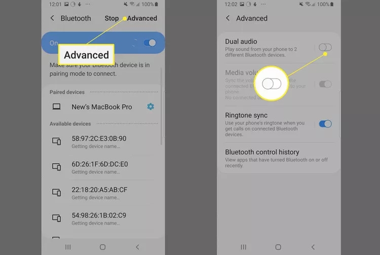 Phát 2 loa bluetooth cùng lúc Android - ảnh 7