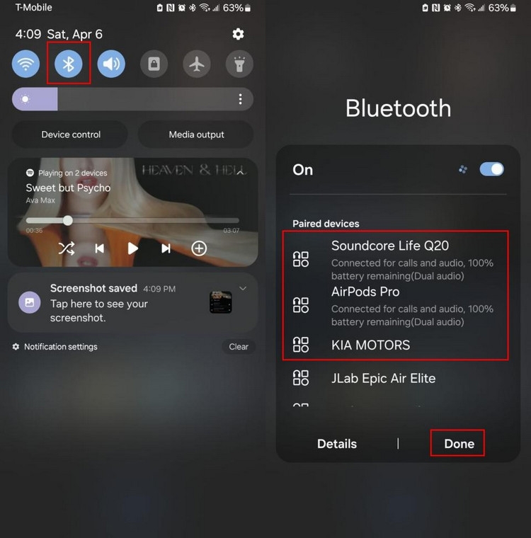 Phát 2 loa bluetooth cùng lúc Android - ảnh 9
