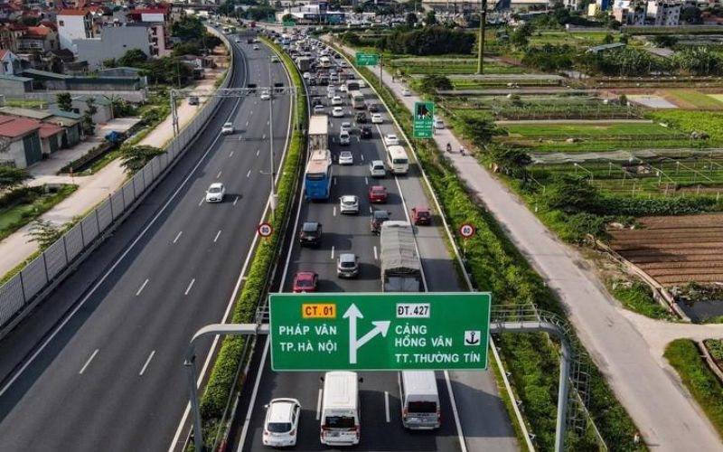 Đường CT01 có cho xe máy chạy không