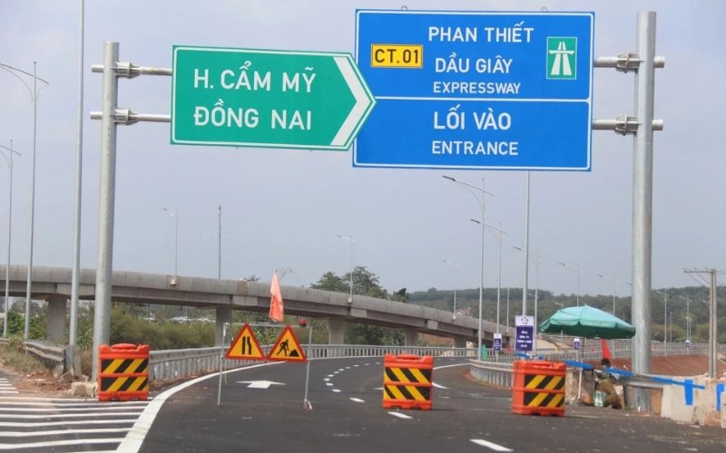 Lưu ý khi di chuyển trên đường CT01