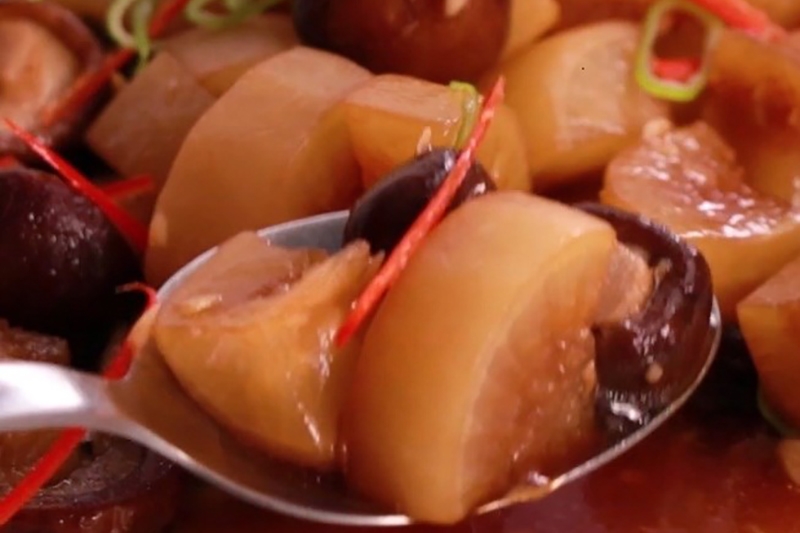 Chia sẻ cách làm củ cải kho chay đậm đà (hình 9)