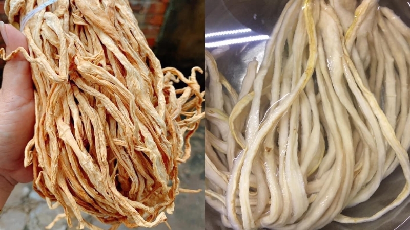 Cách chọn mua và sơ chế củ cải khô