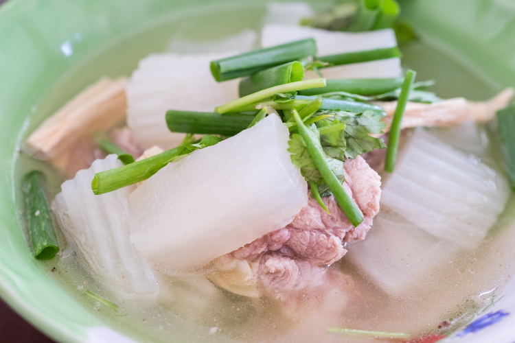 Củ cải trắng hình 8