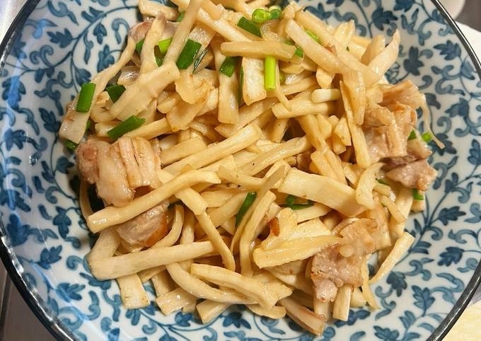 củ cải xào 5