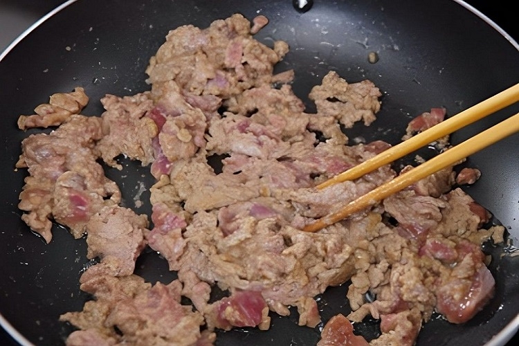 Củ hủ dừa xào thịt bò (Hình 3)