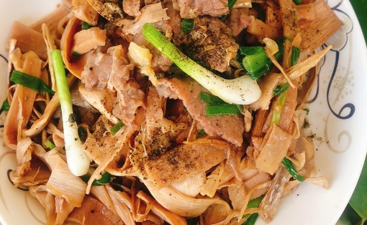 Củ hủ dừa xào thịt bò (Hình 5)