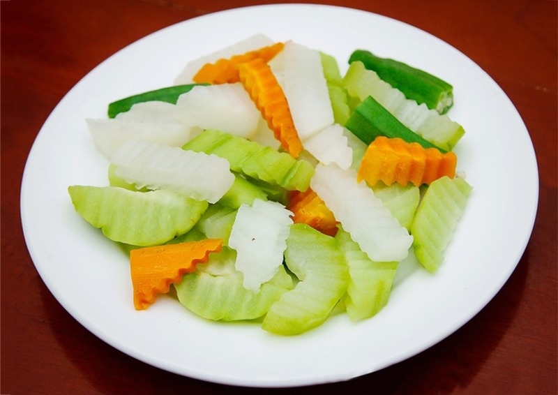 Củ quả luộc 1