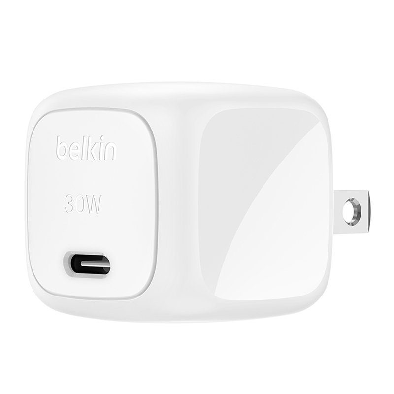Củ sạc nhanh 1 cổng Belkin 30W USB-C PD/PPS Cubic Wall Charger