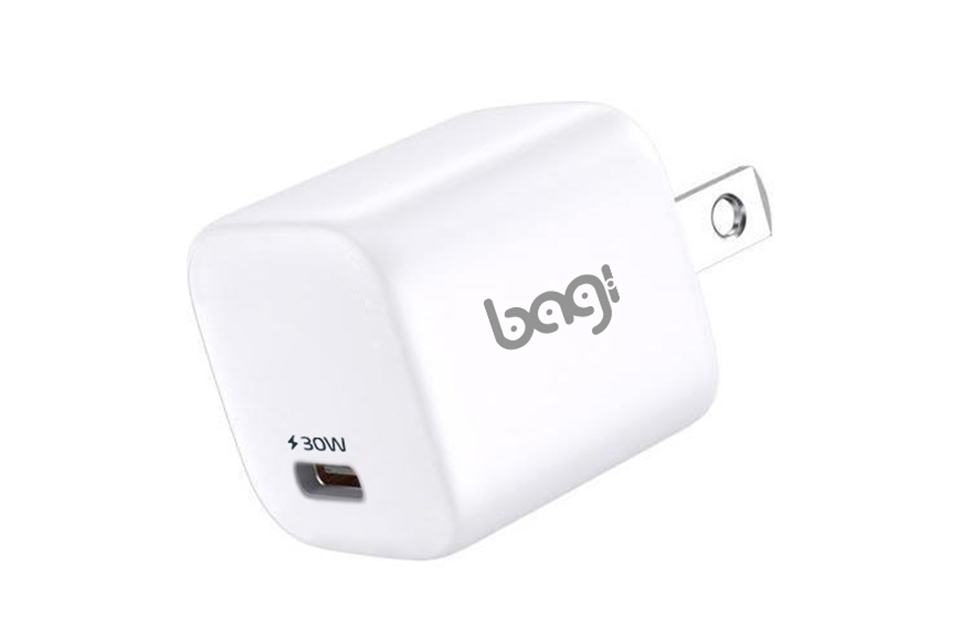 Củ Sạc Nhanh Bagi 30W 2 Cổng Usb Type - C Pd30W