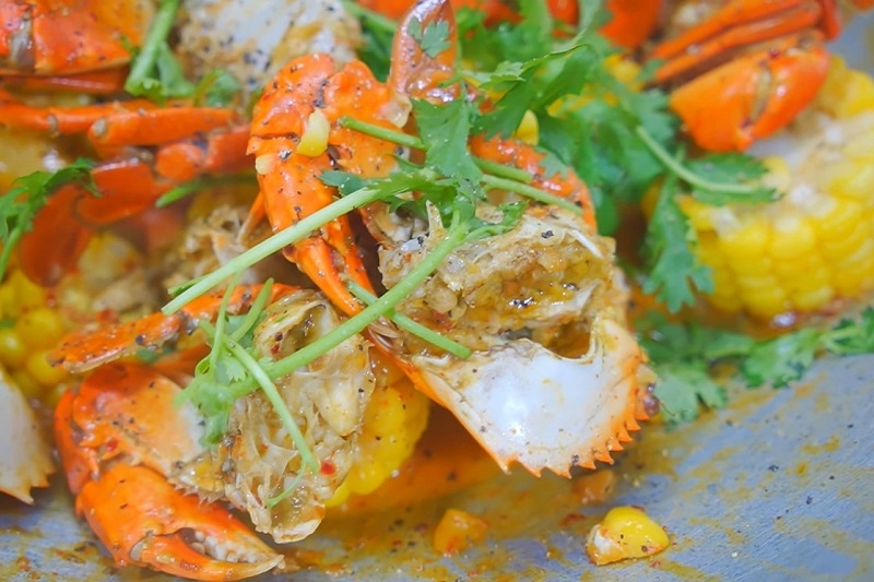 Cua sốt bơ tỏi ảnh 10
