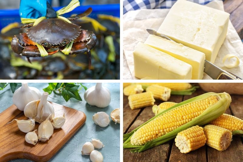 Cua sốt bơ tỏi ảnh 1