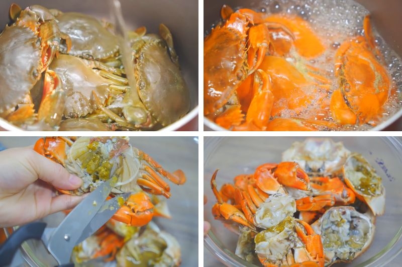 Cua sốt bơ tỏi ảnh 4