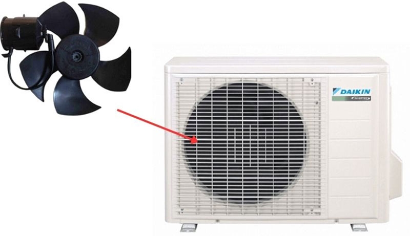 Cục nóng máy lạnh Daikin kêu to hình 3