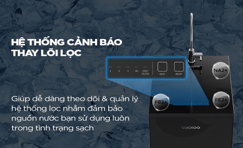 Máy lọc nước RO Cuckoo CP-CRPV1101S/BKVNCV 11 lõi - hình 5