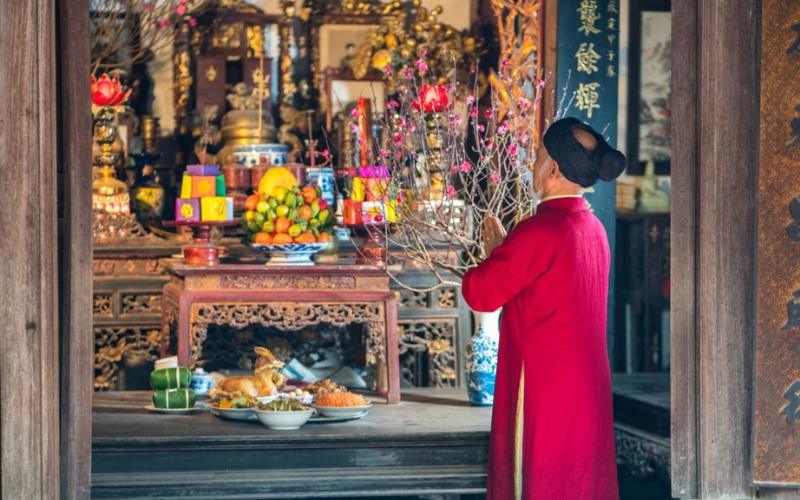 Thể hiện đạo lý uống nước nhớ nguồn