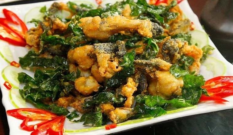 da ếch chiên giòn 7