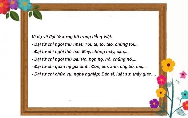 đại từ là gì 4
