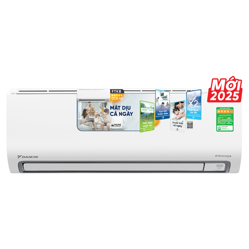 Máy Lạnh Daikin Inverter 2 Hp Ftkb50Zvmv
