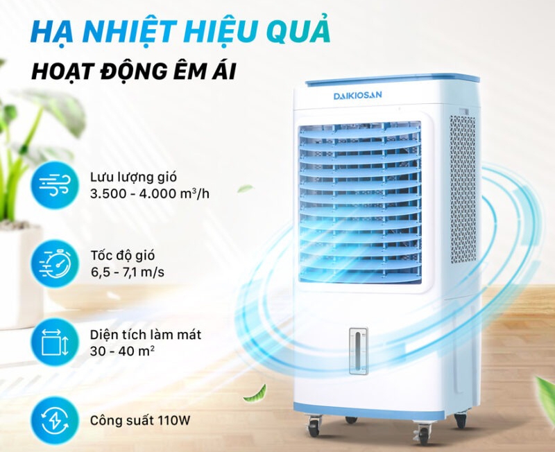 Quạt điều hòa Daikiosan DM118 110W (hình 3)