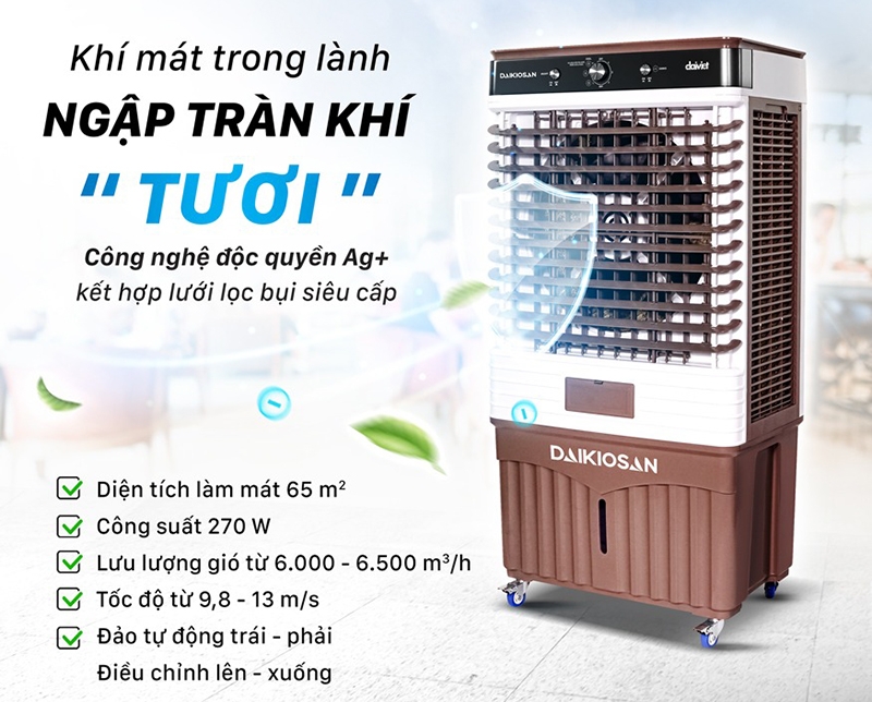 Quạt điều hòa Daikiosan DM208 270W (hình 5)