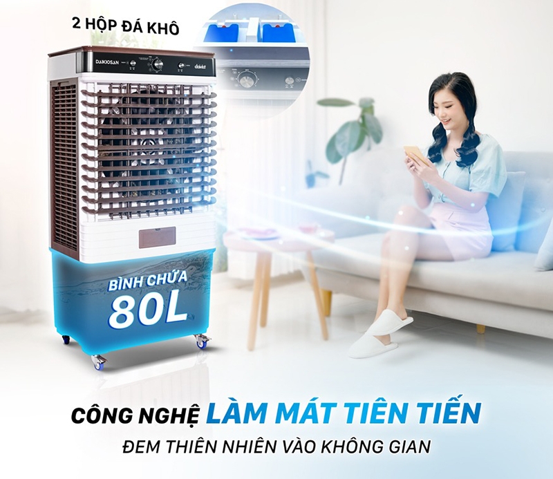 Quạt điều hòa Daikiosan DM208 270W (hình 7)