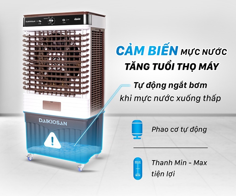Quạt điều hòa Daikiosan DM208 270W (hình 8)