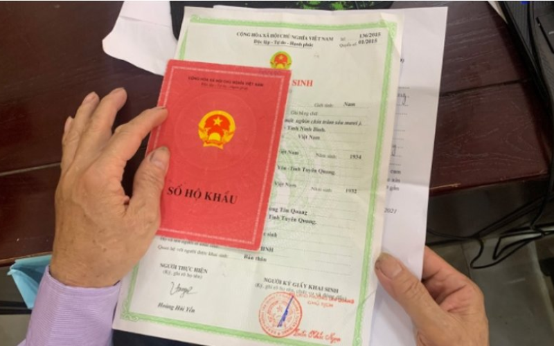 Giấy tờ thủ tục đăng ký