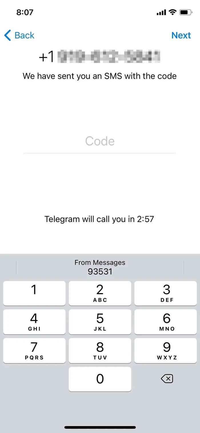 đăng ký tài khoản Telegram hình 2