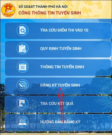 Thời gian đăng ký tuyển sinh lớp 10 trực tuyến