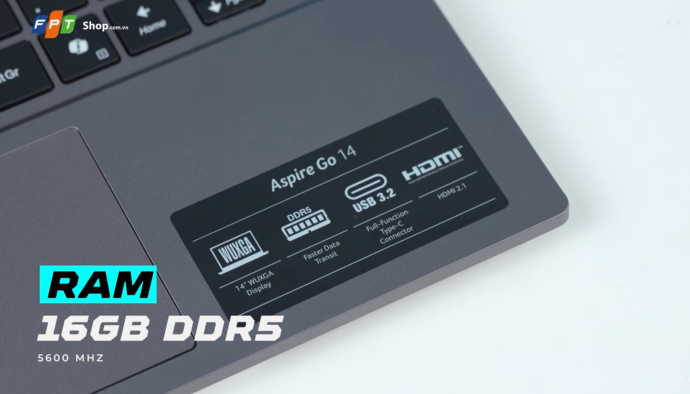 Đánh giá Acer Aspire Go 14 AI AG14-71M-52LH - hình 6