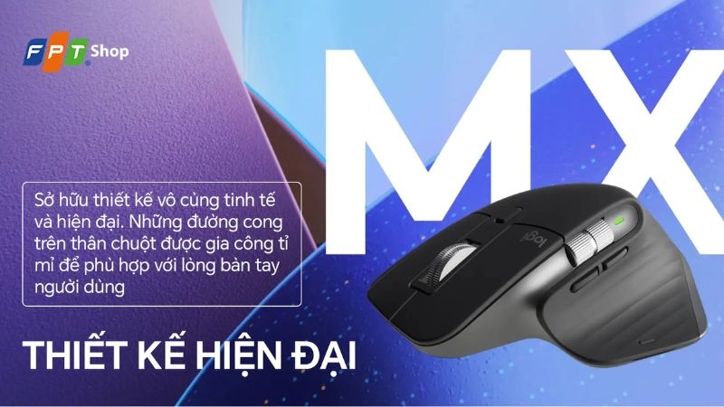 Đánh giá chuột Logitech MX Master 3S về thiết kế