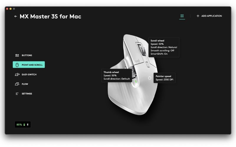 Đánh giá chuột Logitech MX Master 3S về phần mềm
