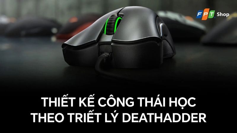 Đánh giá chuột Razer DeathAdder Essential về thiết kế