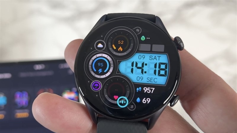 amazfit gtr 3 pro 150 mat dong ho