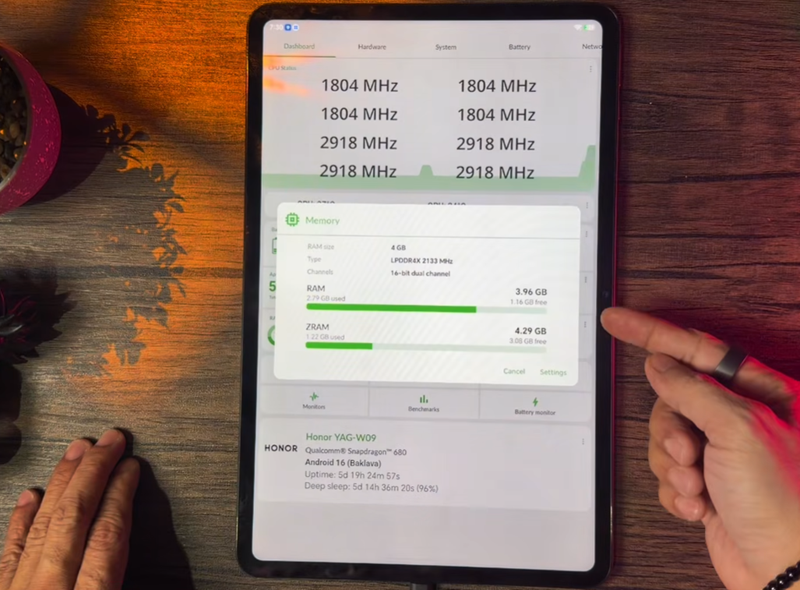 Đánh giá HONOR Pad X9b Max - hình 12