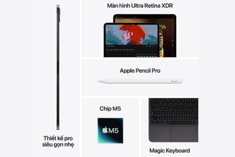 đánh giá iPad Pro M5 11 inch 2