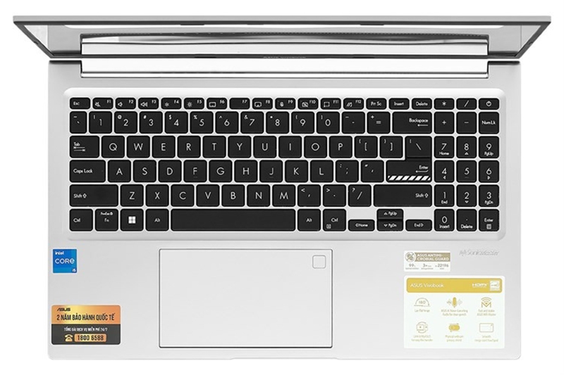 Đánh giá laptop Asus Vivobook 15 OLED A1505ZA-MA415W (hình 4)