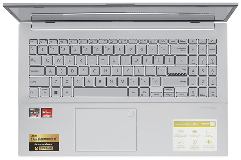 Đánh giá laptop Asus Vivobook Go 15 E1504FA R5 (NJ776W) (hình 6)