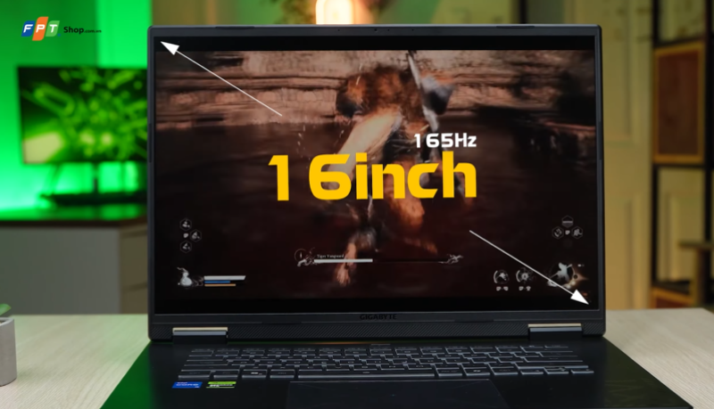 Đánh giá laptop Gigabyte Gaming A16 GA6H-CMHH2VN893SH - hình 7