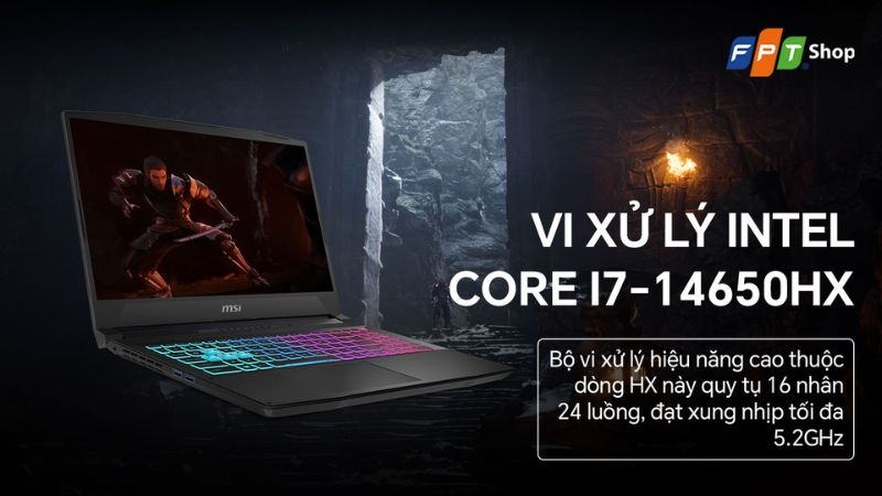 Đánh giá laptop MSI Katana 15 HX B14WEK-027VN về hiệu năng
