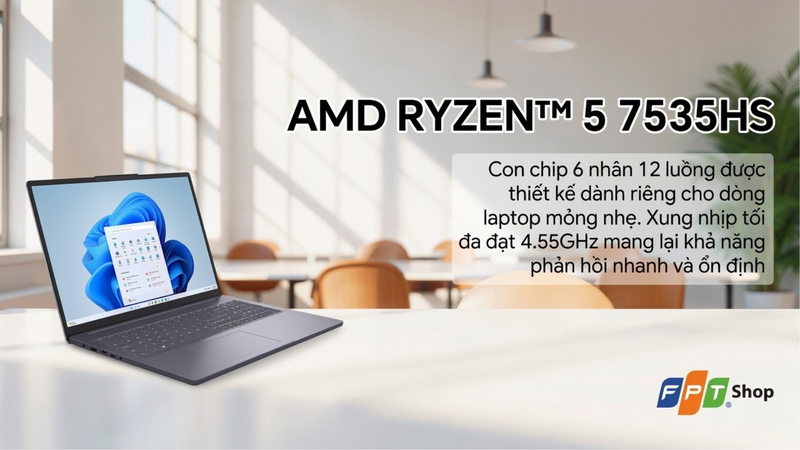 đánh giá Lenovo Ideapad Slim 3 16ARP10 83K700EQVN - Hình 4