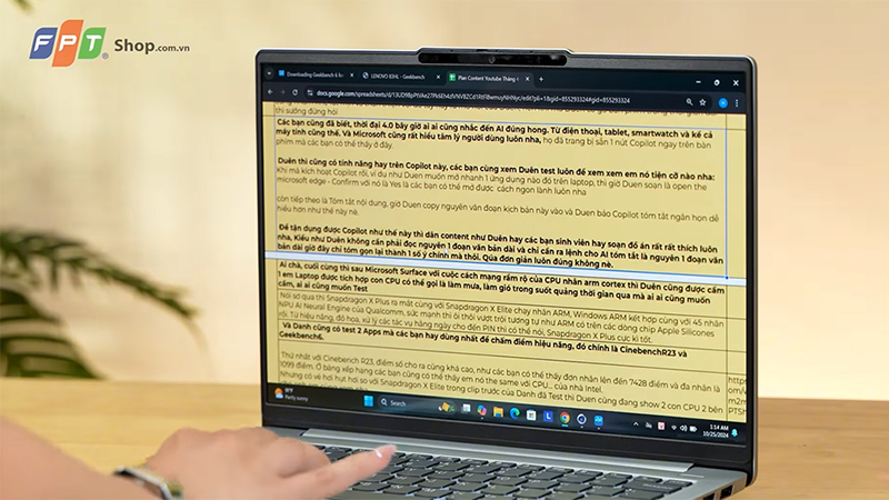Đánh giá Lenovo IdeaPad Slim 5 2024 (hình 10)