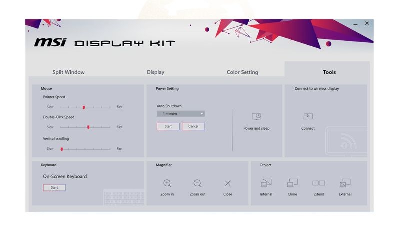 Phần mềm MSI Display Kit hỗ trợ tùy chỉnh hiển thị tiện lợi hơn