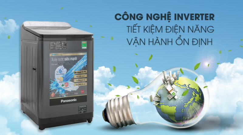 đánh giá máy giặt panasonic inverter 9 kg - hình 5