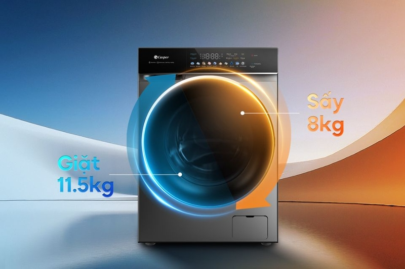 đánh giá máy sấy quần áo casper - hình 10