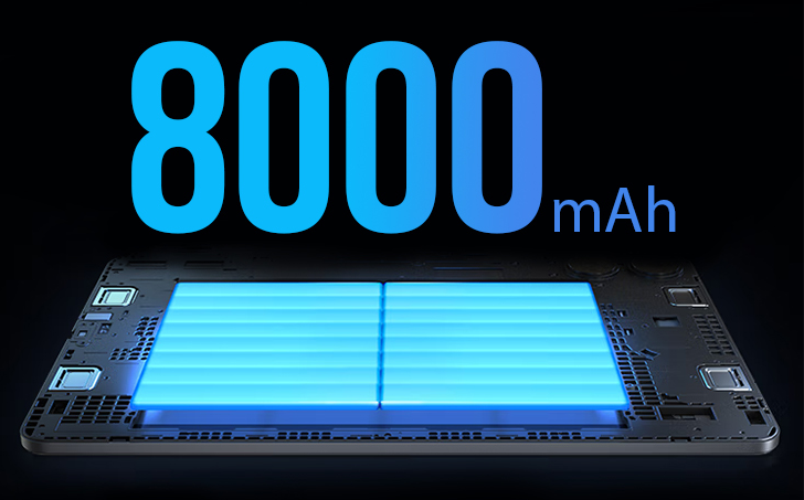 Dung lượng pin khủng