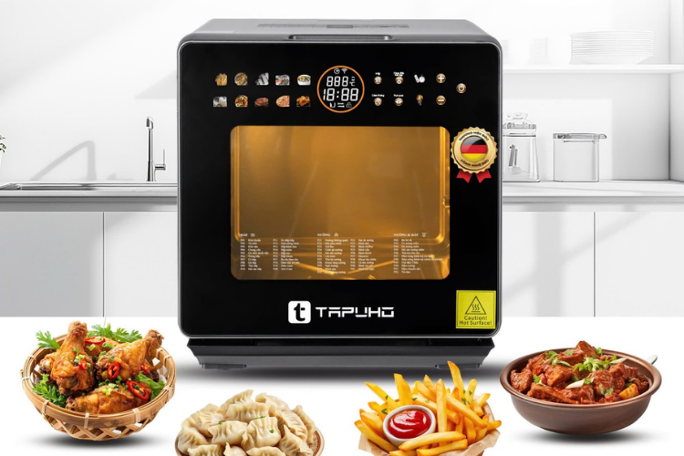 đ&aacute;nh gi&aacute; nồi chi&ecirc;n hơi nước tapuho tsf16 (5)