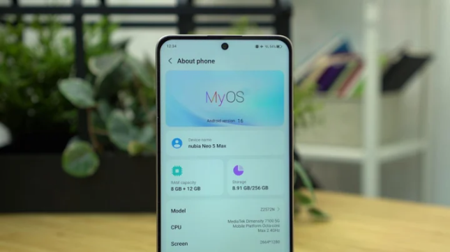 Đánh giá nubia Neo 5 Max 10