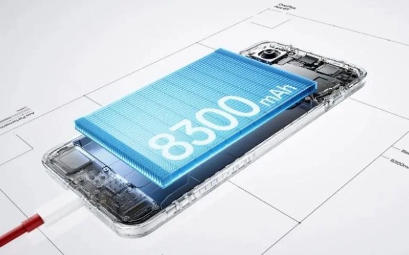 Pin và sạc OnePlus Ace 6T